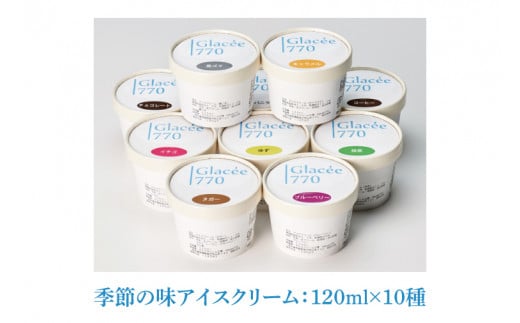栃木県益子町のふるさと納税 AB001　無添加アイスクリームセット