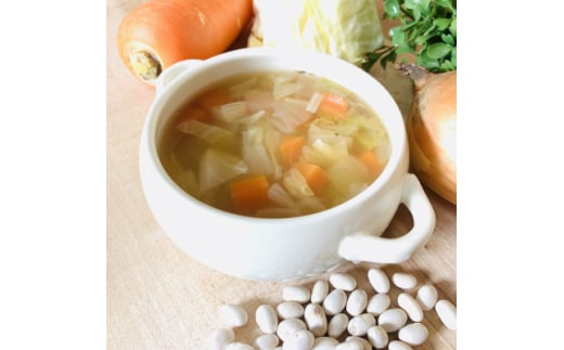 白樺樹液の豆と野菜のスープ　十勝ブランド登録品【1385656】 1345339 - 北海道帯広市
