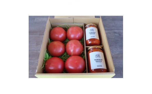 『陽の香り』トマトソース&フレッシュトマトの詰め合わせセット※レシピ付き