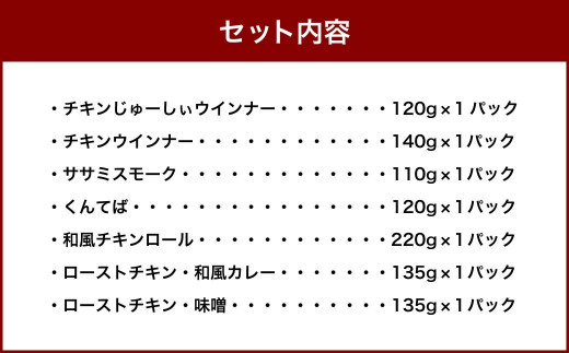 さんだかんの無添加「北のハイグレード食品」選定 チキンじゅーしぃを含む 北海道産鶏の燻製セット 980g
