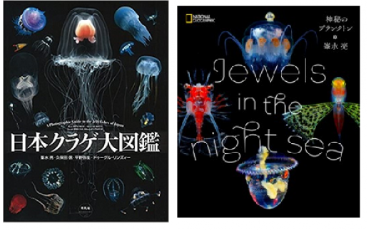  海洋生物写真家　峯水亮氏　『日本クラゲ大図鑑』＆『Jewelsin the night sea　神秘のプランクトン』