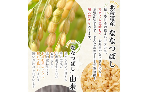 【定期便】『100%自家生産玄米』善生さんの自慢の米 玄米ななつぼし５kg　６か月　（全６回）【06004】