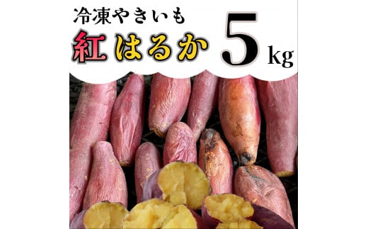 AO-006_冷凍焼き芋「紅はるか」 5kg 616663 - 福岡県行橋市