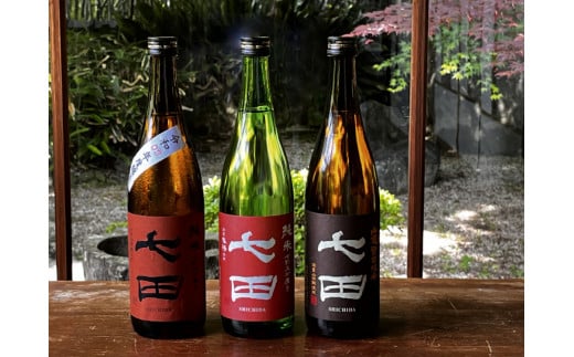 [セット]天山酒造『七田』純米(720ml×3本)