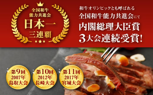 宮崎牛 ロースステーキ 5枚セット 約200g×5枚