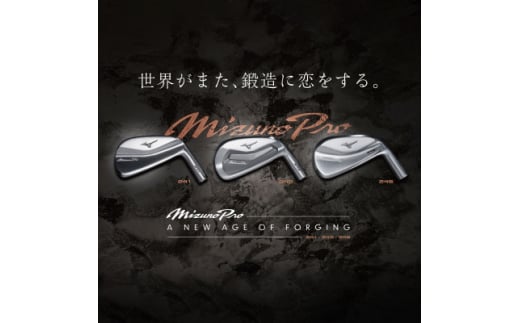 Mizuno Pro 245 アイアン 6本組(No.5～9、PW)/5KJWS33306S2【1469946】