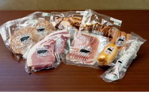 [№5749-1364]十勝の森放牧豚　どろぶたの人気商品ギフトセット 1316924 - 北海道幕別町