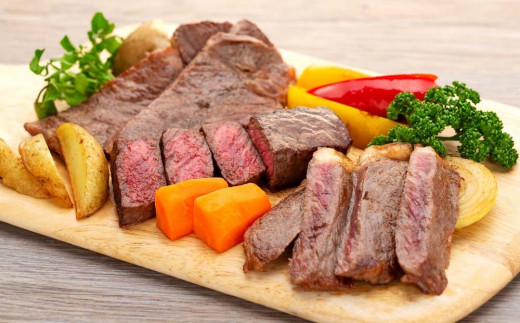 紀州和華牛 熟成 食べ比べ ステーキ 3種盛り 600g 1317503 - 和歌山県和歌山市