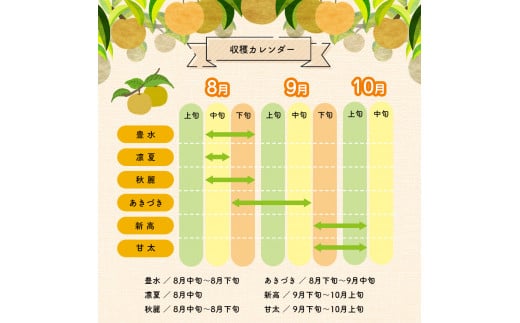 くまもと 旬の 梨 約 10kg | 果物 フルーツ なし 豊水 凛夏 秋麗 秋月 あきづき 新高 甘太 熊本県 和水町 なごみまち - 熊本県和水町｜ ふるさとチョイス - ふるさと納税サイト