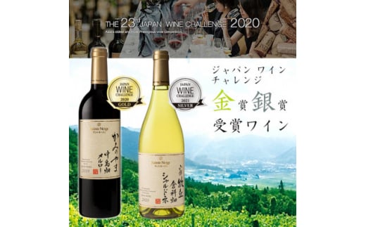 ワイン 「ジャパンワインチャレンジ」  金賞・銀賞 受賞セット 750ml 計2本【1292566】