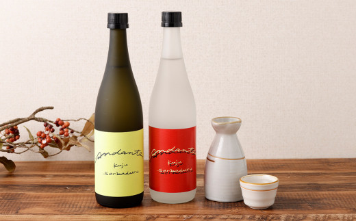 【佐藤酒造】Kujusenbaduru Andante (特別純米酒・純米原酒)日本酒 飲み比べ 2本セット