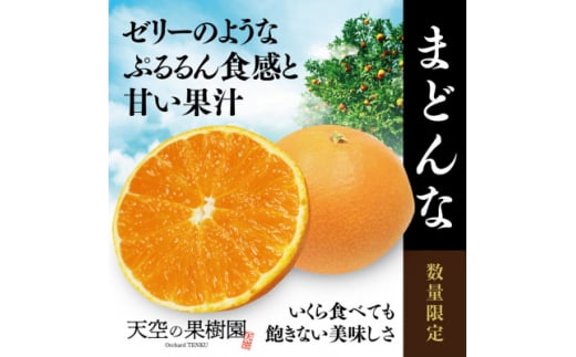 天空の果樹園から届く そらまどんな(3.5kg)＜E45-32＞【1339398】 469865 - 愛媛県八幡浜市