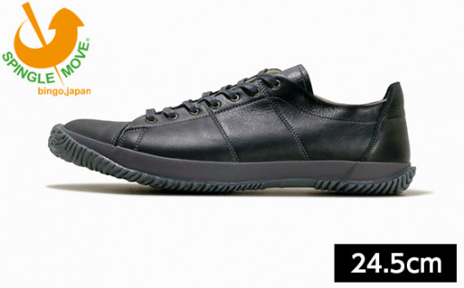 No.1007-03 SPM-272 Black サイズS(24.5cm) / ロゴ変更前 靴 牛オイルワックスレザー ローカット スピングル SPINGLE スピングルムーヴ スピングルムーブ SPINGLE MOVE 広島県