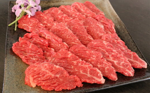 【GI認証】 くまもとのあか牛 ロース 焼肉用 約500g 肉 牛肉 あか牛 赤牛 1332375 - 熊本県水上村