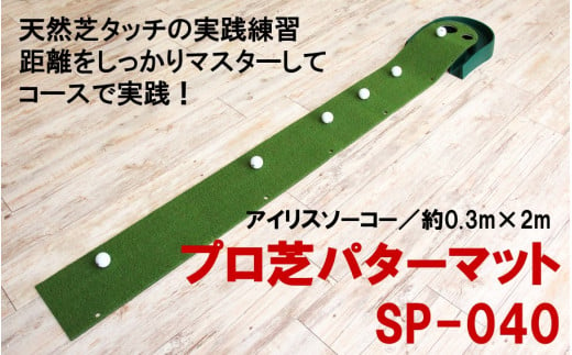 ゴルフ練習用　アイリスソーコー　プロ芝パターマット　SP-040_1780R