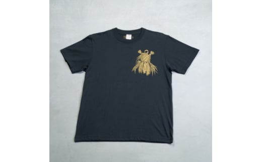 祝海亀Tシャツ(ネイビー)Sサイズ【1502354】 1344107 - 沖縄県伊平屋村