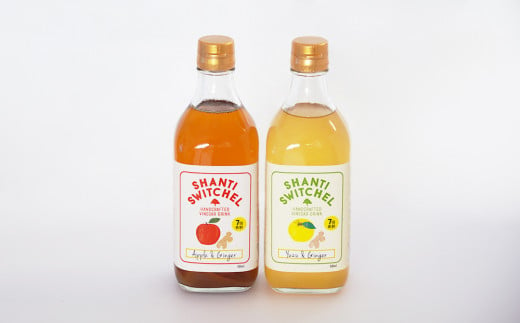 スウィッチェル(Apple&Ginger・Yuzu&Ginger 各1本)500ml 2本セット