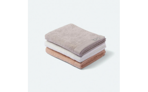 高吸水・抗菌・消臭タオル Bio Towel(フェイスタオル)　3枚セット(3Color)【1510634】