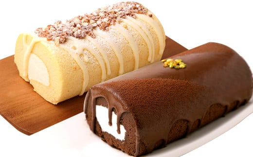 ロールケーキ2種セット（ショコラ・ジャージー） ケーキ ロールケーキ 洋菓子 お菓子 おかし スイーツ デザート お取り寄せ