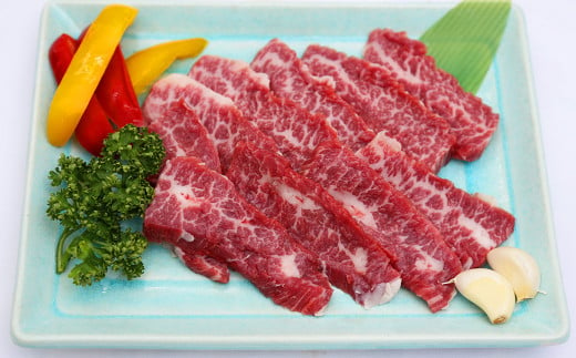 くまもとあか牛 カルビ 焼き肉用 約400g あかうし 赤牛 牛肉 肉 1358065 - 熊本県相良村