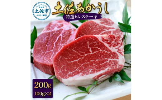 土佐和牛特選ヒレ肉200g 特製ソース2種類付[ステーキ用]