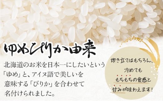 北海道岩見沢市のふるさと納税 令和5年産！【定期便】『100%自家生産精米』善生さんの自慢の米 ゆめぴりか５kg　６か月　（全６回）【06115】