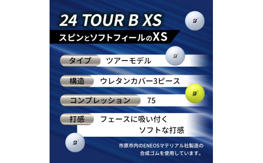 ゴルフ 24 TOUR BXS 10ダース ゴルフボール ボール ブリヂストン ダース セット 【パールホワイト(PW）イエロー（YE）各5ダース】  [№5689-7546]0809 - 千葉県市原市｜ふるさとチョイス - ふるさと納税サイト