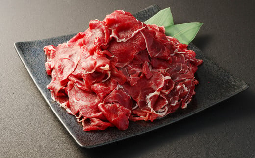 馬肉 小間スライス 約1kg（500g×2パック） 馬肉 肉 小間切れ こま切れ コマ切れ 小分け 熊本飼育 冷凍
