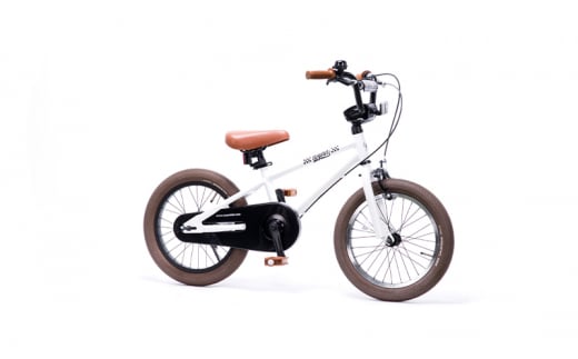 自転車 子供用 Wynn 16 (White x Brown tire) 子ども用 キッズバイク 16インチ ホワイト 白 組み立て不要 補助輪 -  神奈川県藤沢市｜ふるさとチョイス - ふるさと納税サイト