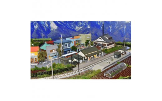 Nゲージ鉄道模型ジオラマレイアウト 単線 引き込み駅＜照明付＞90cm×60cm【1483307】 - 長野県南箕輪村｜ふるさとチョイス -  ふるさと納税サイト