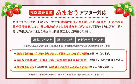 エコファーマー あまおう 約280g×2パック 計560g【数量限定】