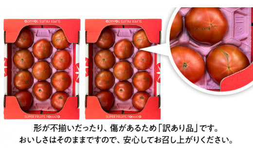 糖度9度以上 訳あり トマト 【 2025年収穫分 先行予約 】《訳あり》 スーパーフルーツトマト 小箱 約800g（7～20玉）×2箱 糖度9度以上  フルーツトマト トマト 2025年3月上旬発送開始 とまと 野菜 [BC043sa] - 茨城県桜川市｜ふるさとチョイス - ふるさと納税サイト