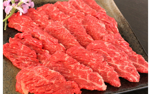 【3ヶ月定期便】【GI認証】くまもと あか牛 ロース 焼肉用 約500g×3回 合計約1.5kg 肉 お肉 牛肉 1374409 - 熊本県相良村