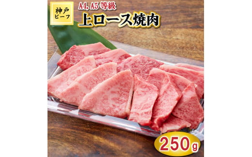 TK040神戸牛上ロース焼肉250g [1072] 1164772 - 兵庫県多可町