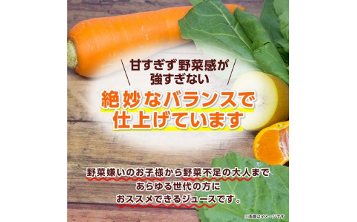 大分県日出町のふるさと納税 ＜砂糖・食塩不使用＞おいしく野菜ジュース(190g×60本)(日出町)【1519797】