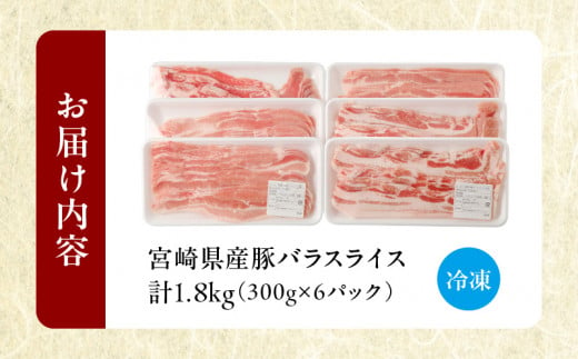 選べる配送月】宮崎県産豚バラスライス計1.8kg 肉 豚 豚肉 おかず 国産_T009-009 - 宮崎県都農町｜ふるさとチョイス -  ふるさと納税サイト