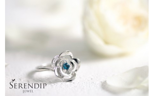 Blue Rose Pt トパーズ ダイヤモンドリング アクセサリー ダイアモンド ダイア 宝石 リング ゴールド 7号〜14号 ジュエリー 指輪 アクセサリー りんぐ ring レディース メンズ ペア シンプル 一点もの おしゃれ かわいい プレゼント ギフト株式会社菜畑 神奈川 湘南 藤沢