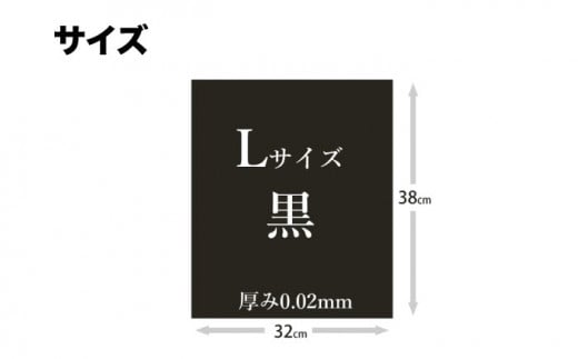 消臭ダストパック 黒 Lサイズ（1冊50枚入）10冊セット