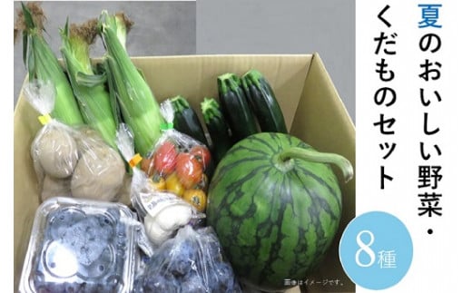 1112 長野県山形村産「夏のおいしい野菜・くだもの」セット 1371281 - 長野県山形村