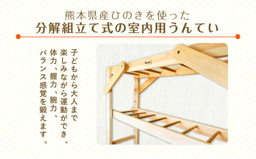 室内 うんてい 基本セット (塗装あり) - 熊本県益城町｜ふるさとチョイス - ふるさと納税サイト