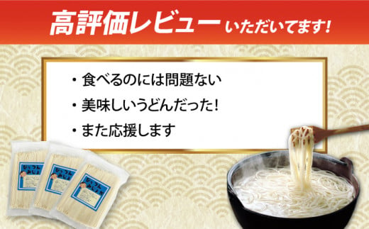 びっつんみじょか 五島手延うどん 300g×4袋 スープ×6袋 【ますだ製麺】