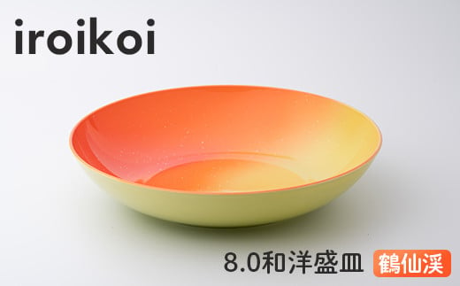 iroikoi 8.0 和洋盛皿 鶴仙渓 食器 山中漆器 F6P-1900