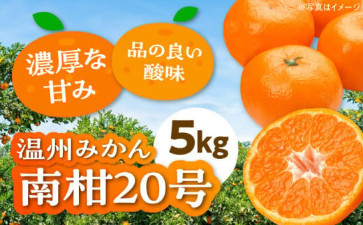 本場ならではの品質！フルーツ王国愛媛県産温州みかん 南柑20号 5kg