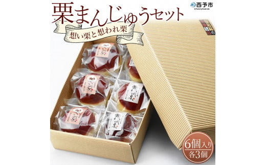 道の駅きなはい屋「想い・想われ」栗菓子セット(６個入)  1136765 - 愛媛県西予市