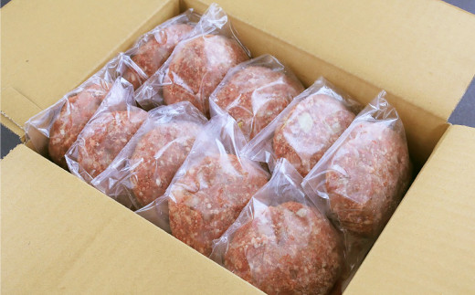 C39Z6【定期便6回】馬肉ハンバーグ 約150g×10個