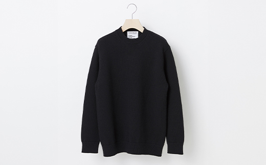 ≪先行予約≫ A1 : A SWEATER IS ORDINARY BLACK ブラック カシミヤセーター 服 洋服 ユニセックス メンズ レディース ブランド 数量限定 山形県 山辺町 サイズ1 yt-soxxk1