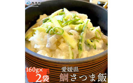 愛媛県　鯛さつま飯（２袋） 279310 - 愛媛県西予市