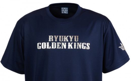 大人 可愛い 服  琉球ゴールデンキングス KINGS テキストロゴドライ Tシャツ （S ファングッズ