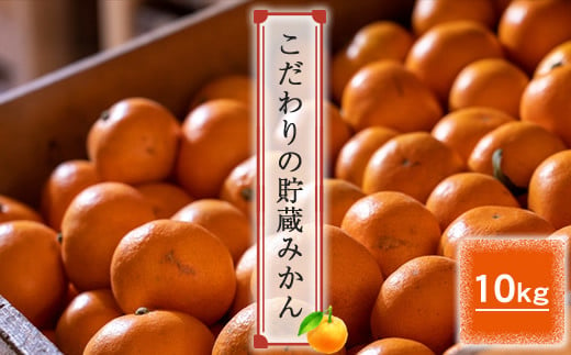 ＜品種厳選＞こだわりの貯蔵みかん　10キロ＜2024年12月20日出荷開始～2025年2月28日出荷終了＞【 みかん 神奈川県 小田原市 】 1445447 - 神奈川県小田原市