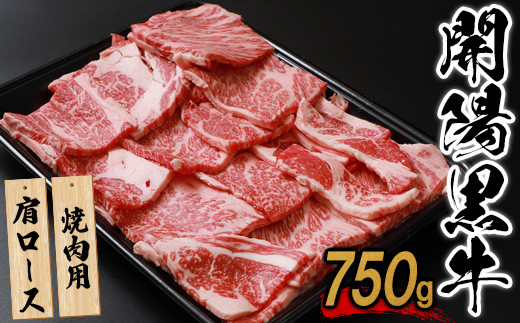 【焼肉用】開陽黒牛肩ロース×750g